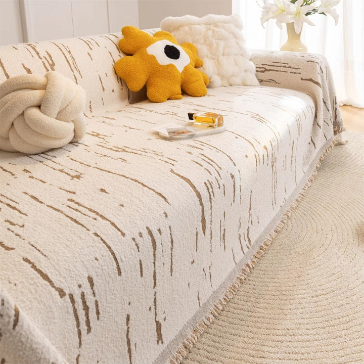 Lisslune | Driftwood Tassel Sofa Cover