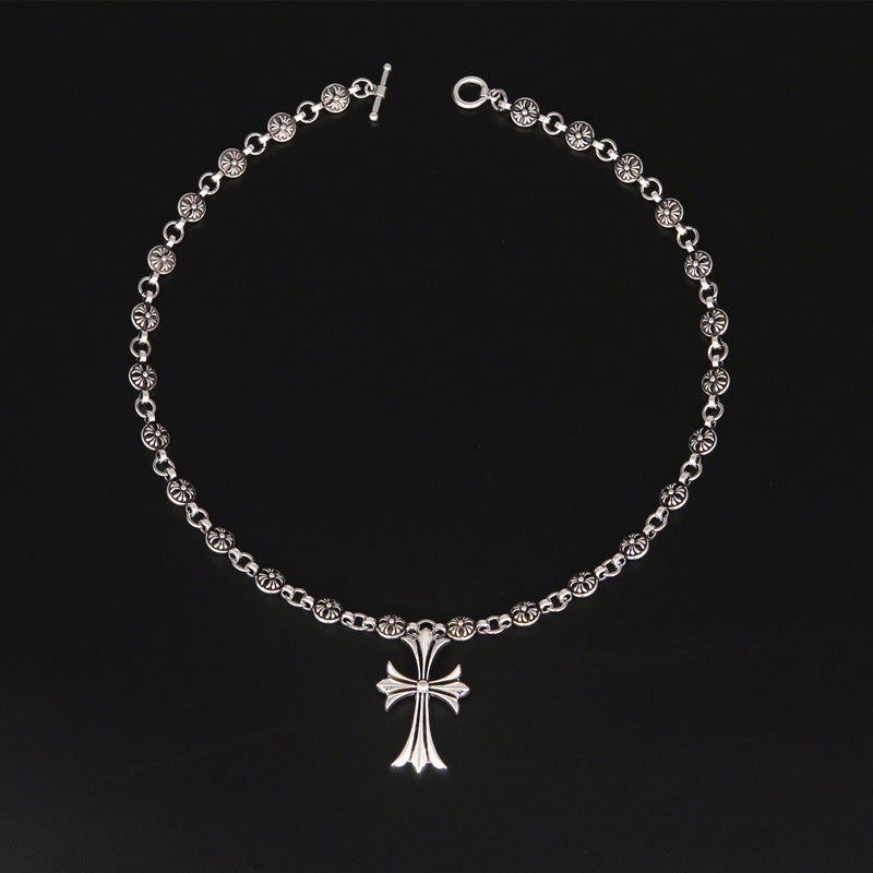 Lisslune | Gothic Cross Pendant Necklace