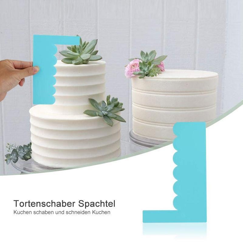 Lisslune | 8-Style-Cake-Scraper necessary for cake lovers