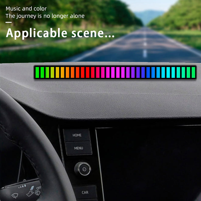 Lisslune | Sound Activated Light Bars LED - Enhance Ambient Room Lighting with Sound Sensitivity