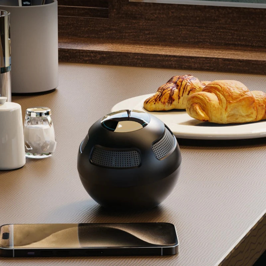 Lisslune | AudioSphere – 360° wireless speaker with deep bass