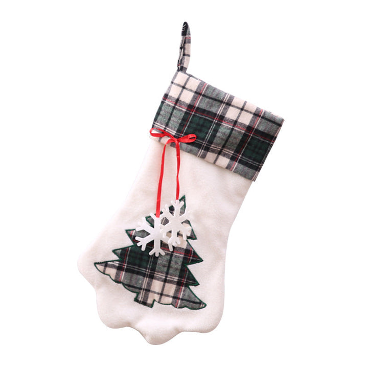 Lisslune | Checked Christmas Socks