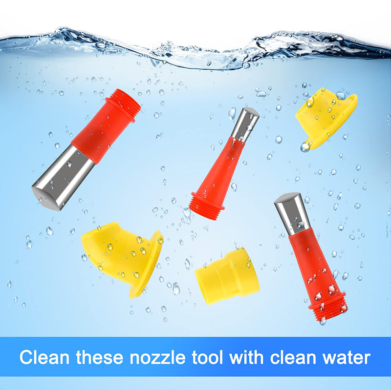 Lisslune | Universal Integrated Rubber Nozzle Tool Set