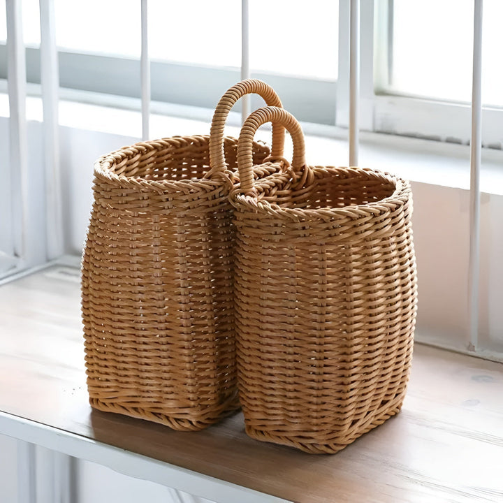 Lisslune | Willow Rattan Woven Storage Basket