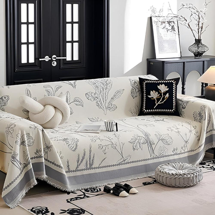Lisslune | Botanical Elegance Sofa Cover