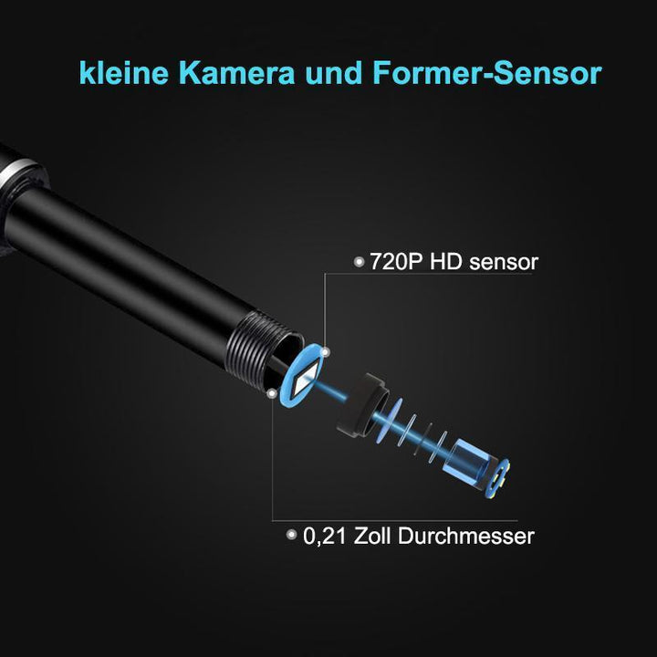 Lisslune | 3 in 1 Ear Cleaning Endoscope with 6 Adjustable LED Light