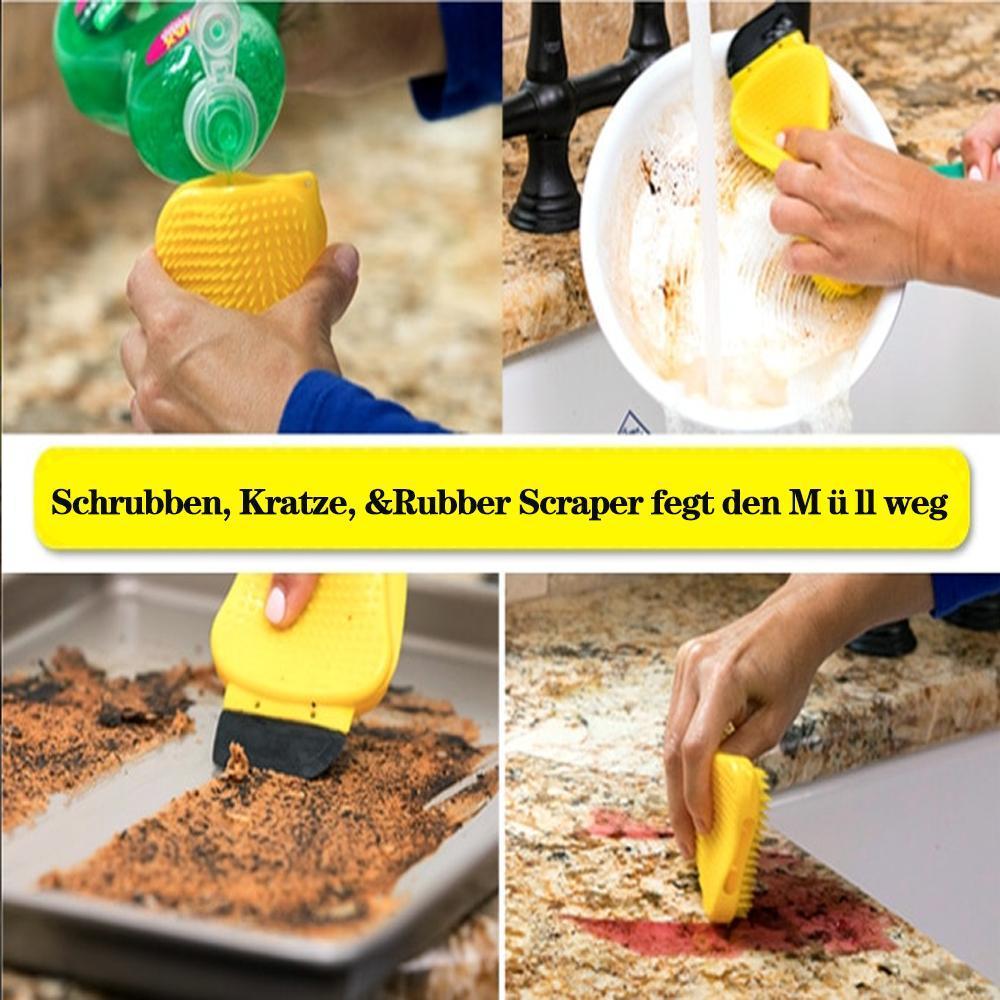 Lisslune | 3-in-1 Silicone Cleaning Brush