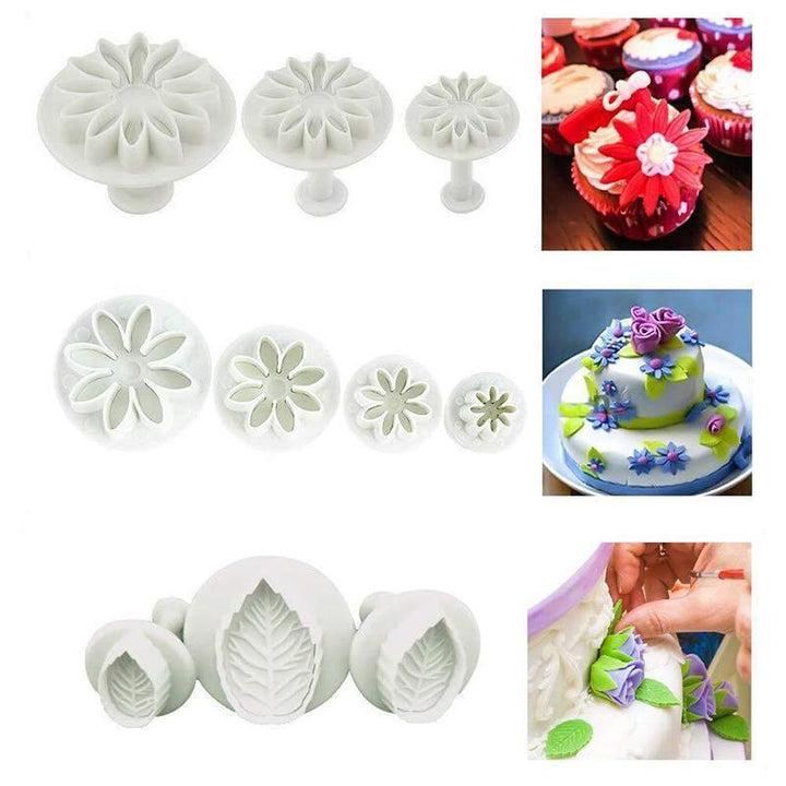 Lisslune | 33 piece tools for decorating cakes