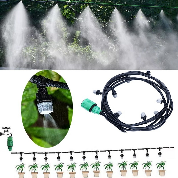Lisslune | Coolmist system for outdoor area – Efficient spray system for temperature regulation