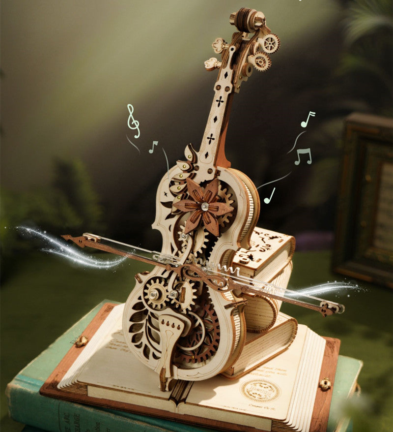 Lisslune | DIY Handcrafted Cello Octave Music Box