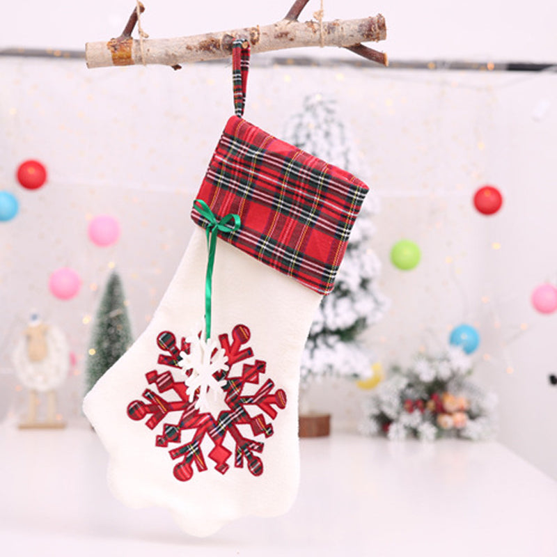 Lisslune | Checked Christmas Socks