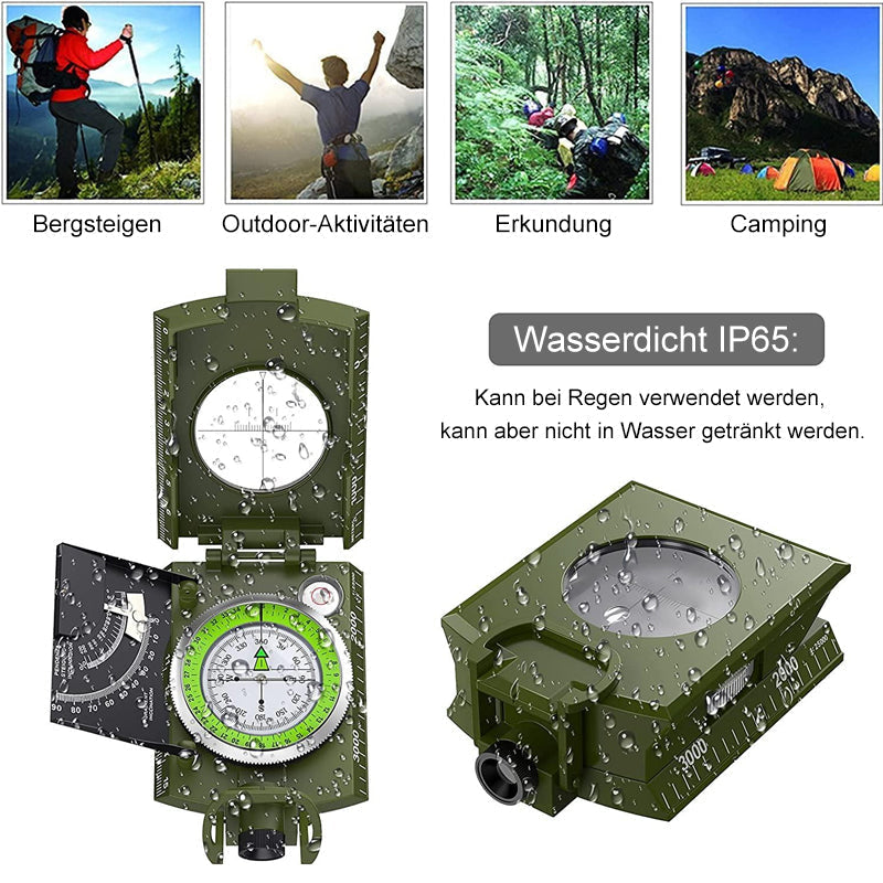 Lisslune | Multifunctional compass with flip-flop function