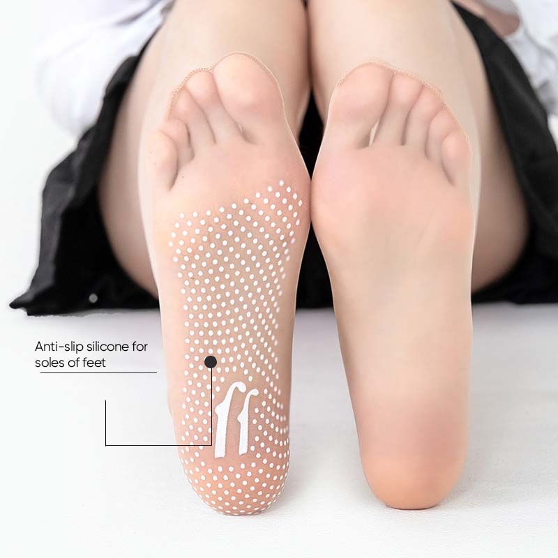 Lisslune | Spring Summer Invisible Non-Slip Crystal Silk Socks