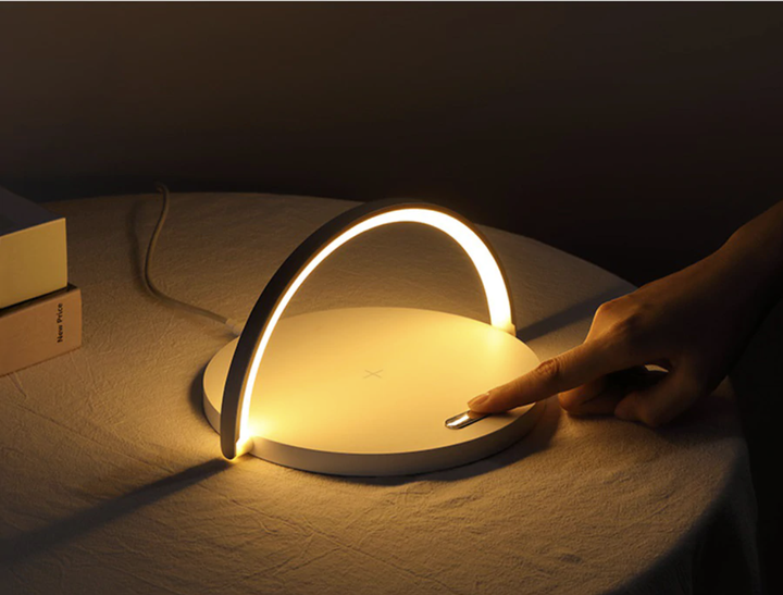Lisslune | Bowlight Design 3-in-1 Night Light – Wireless Charger & Lamp