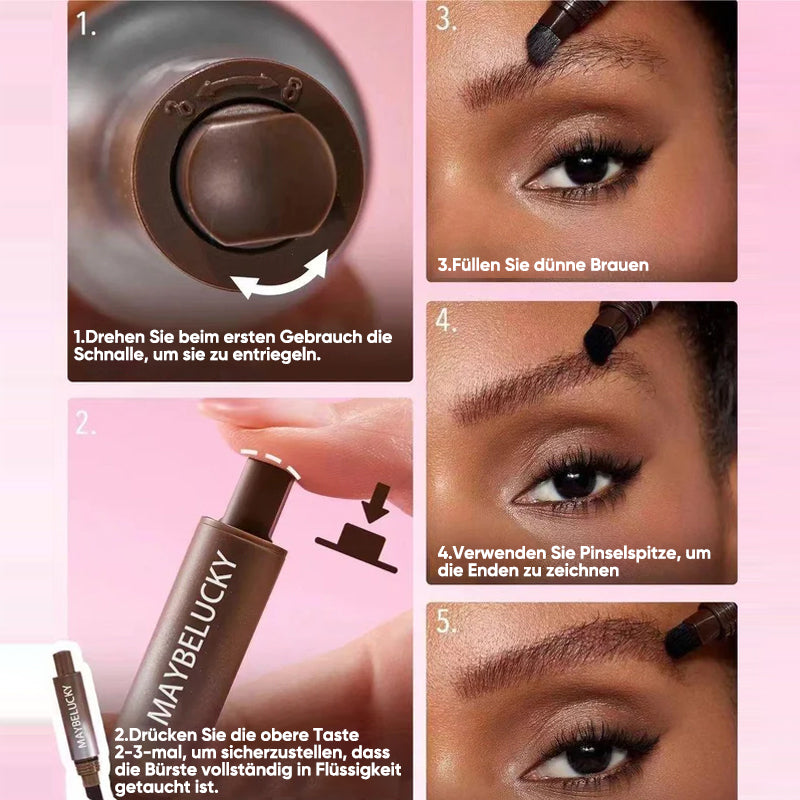 Lisslune | Wild Eyebrow Velvet Three-Dimensional Coloring of Eyebrow Cream