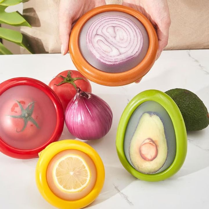 Lisslune | Reusable elastic food seals (set of 4)