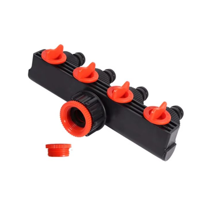 Lisslune | 4-Way Garden Hose Splitter – Efficient Irrigation for Your Garden