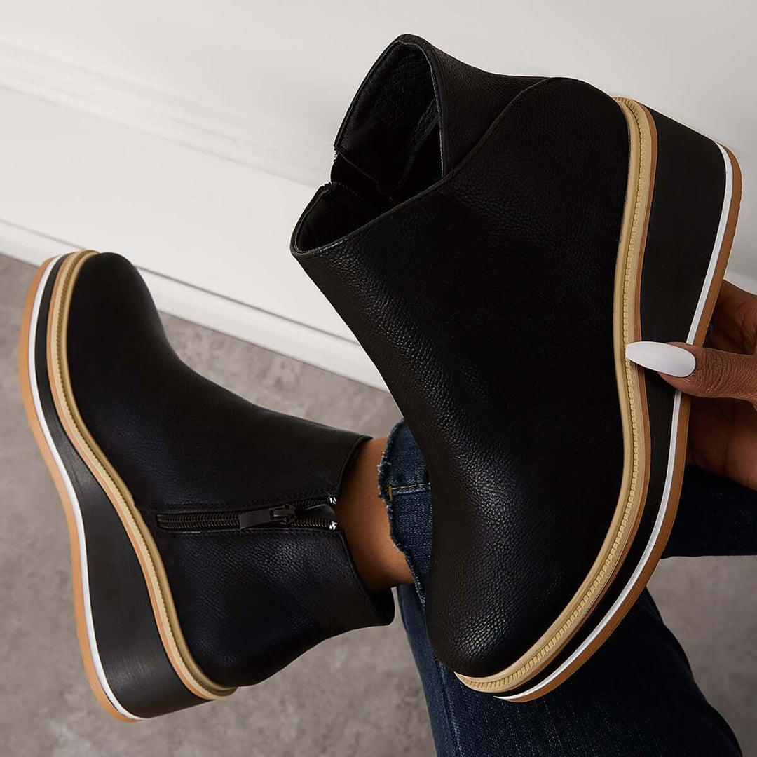 Lisslune | Orthopedic ankle boots for women