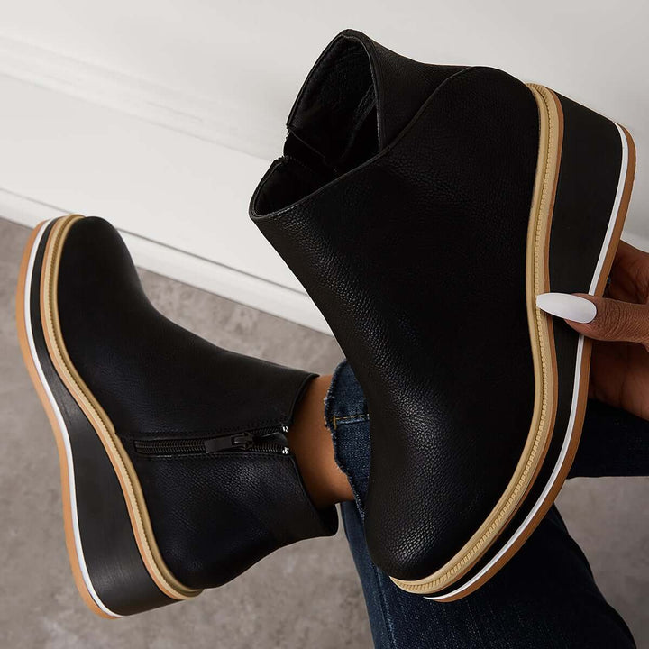 Lisslune | Orthopedic ankle boots for women
