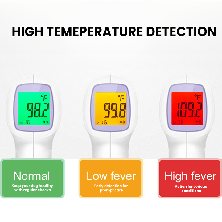 Lisslune | No-Contact Dog Thermometer with One Click Reading