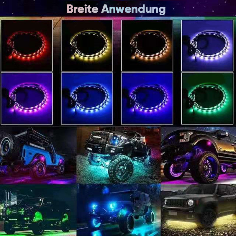 Lisslune | Car Chassis Remote Control Colorful Ambient Lights