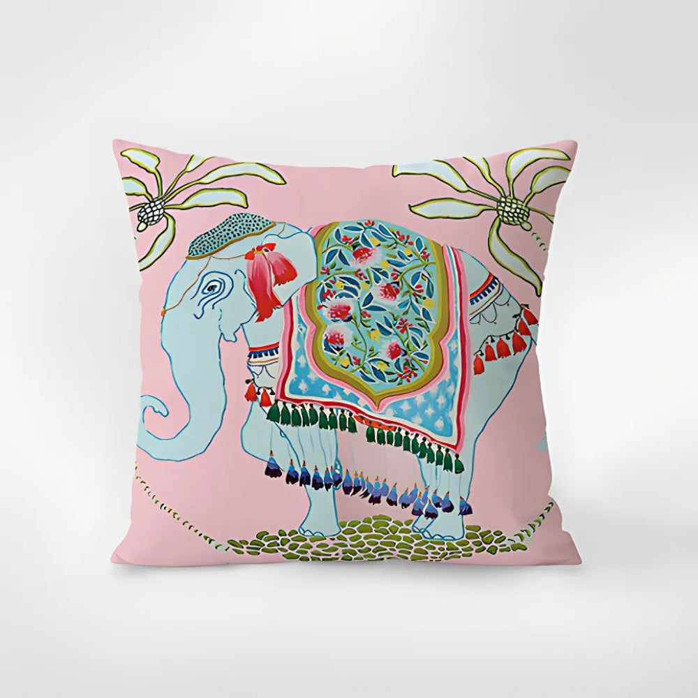 Lisslune | Zebra Tapestry Tassel Cushion Cover
