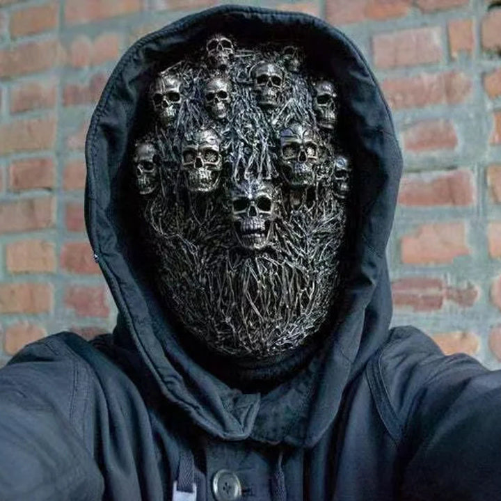 Lisslune | Halloween new Steam Skull Punk Mask