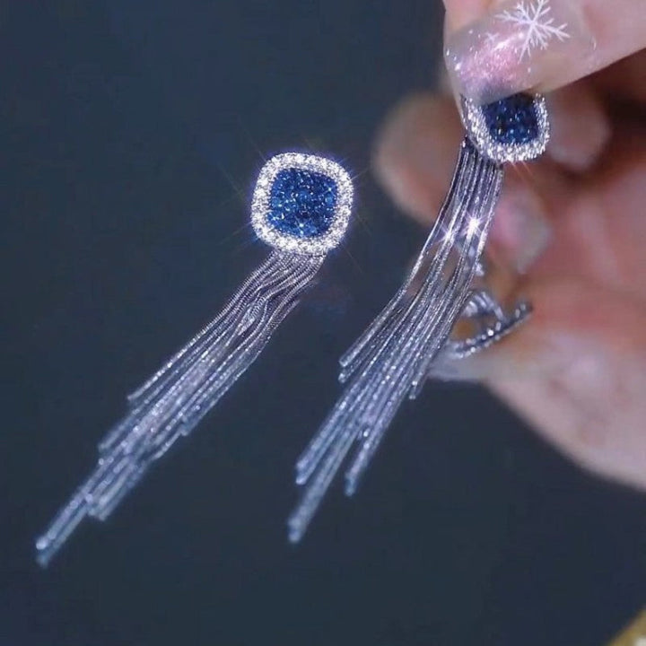 Lisslune | Long Tassel Earrings