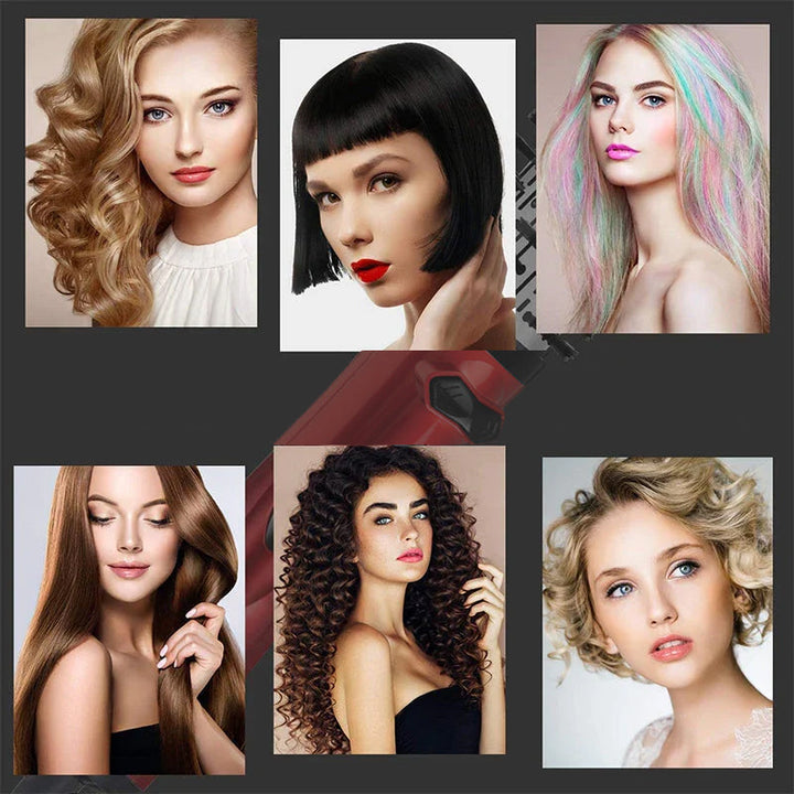 Lisslune | 2-in-1 Hot Air Styler and Rotating Hair Dryer