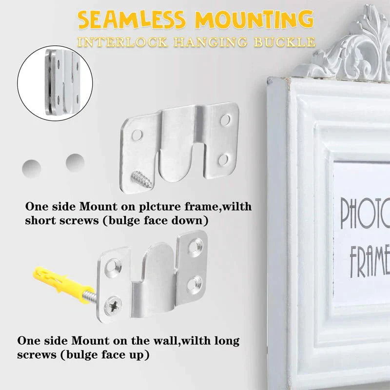 Lisslune | Stainless Steel Interlock Hanging Buckle