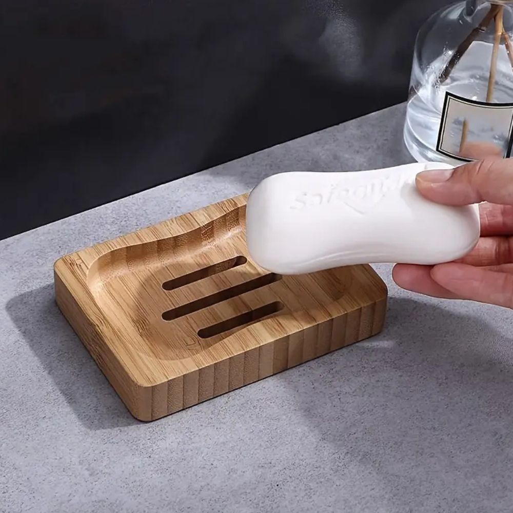 Lisslune | Natural Wooden Soap Dish