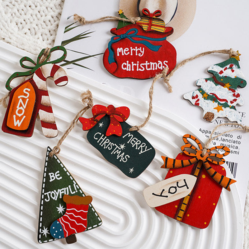 Lisslune | Christmas decoration wooden pendant