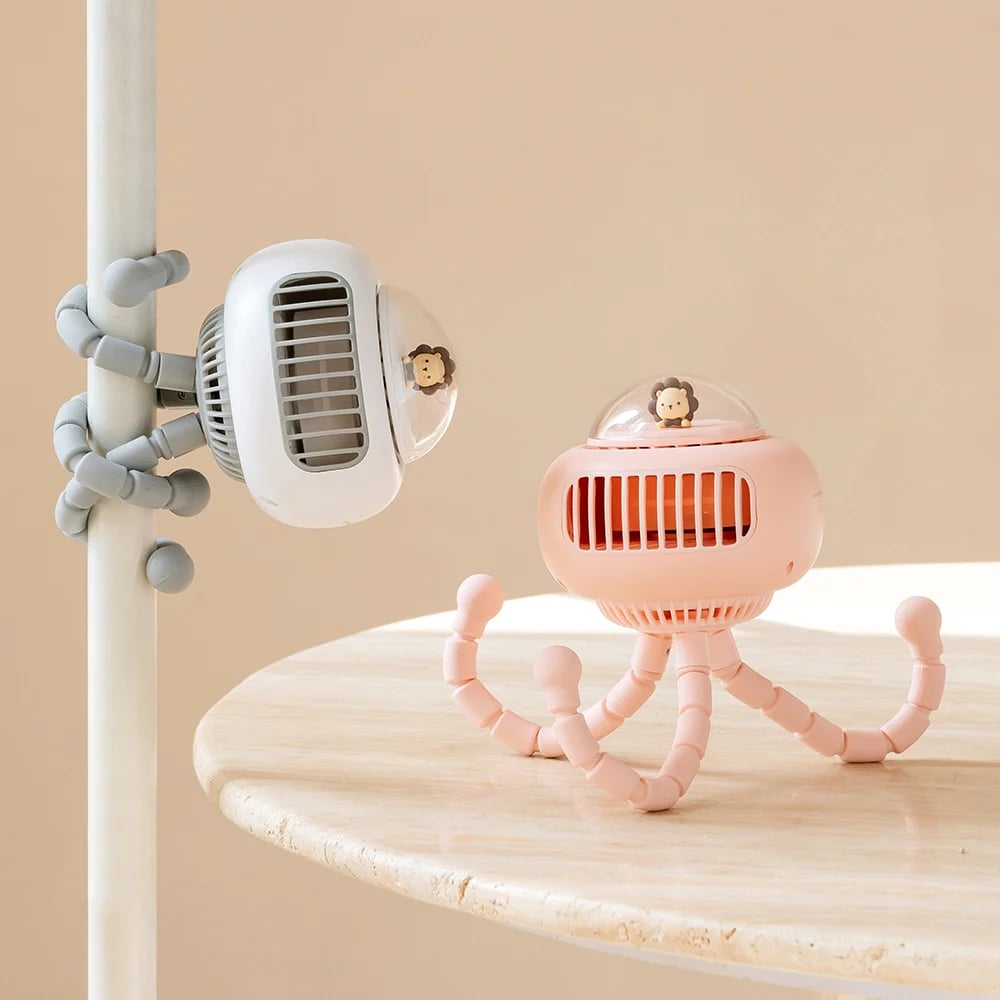 Lisslune | Multifunctional octopus fan