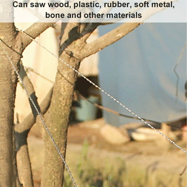 Lisslune | Wire saw for garden and outdoor – Compact saw for adventures and gardening