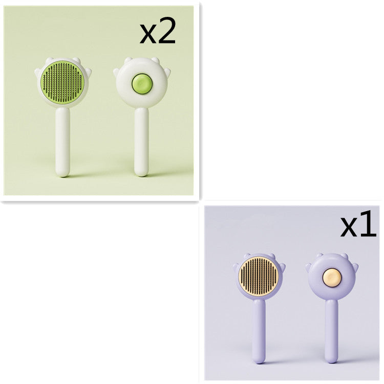 Lisslune | Kat Kam Massage Pet Care Brush - Perfect for Hair Removal and Care for Cats and Dogs