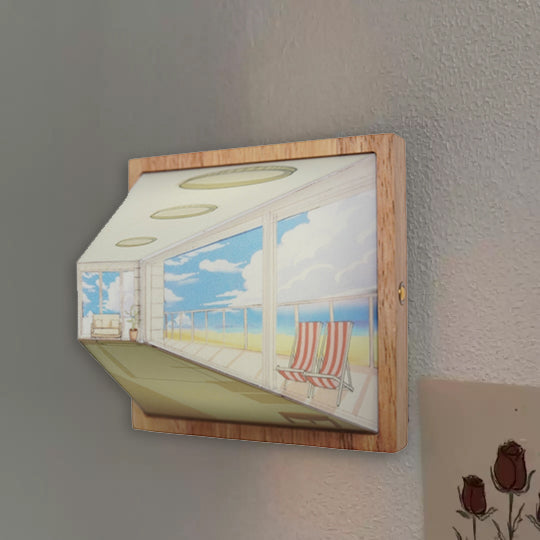 Lisslune | ArtGlow - 3D optical illusion wall lamp