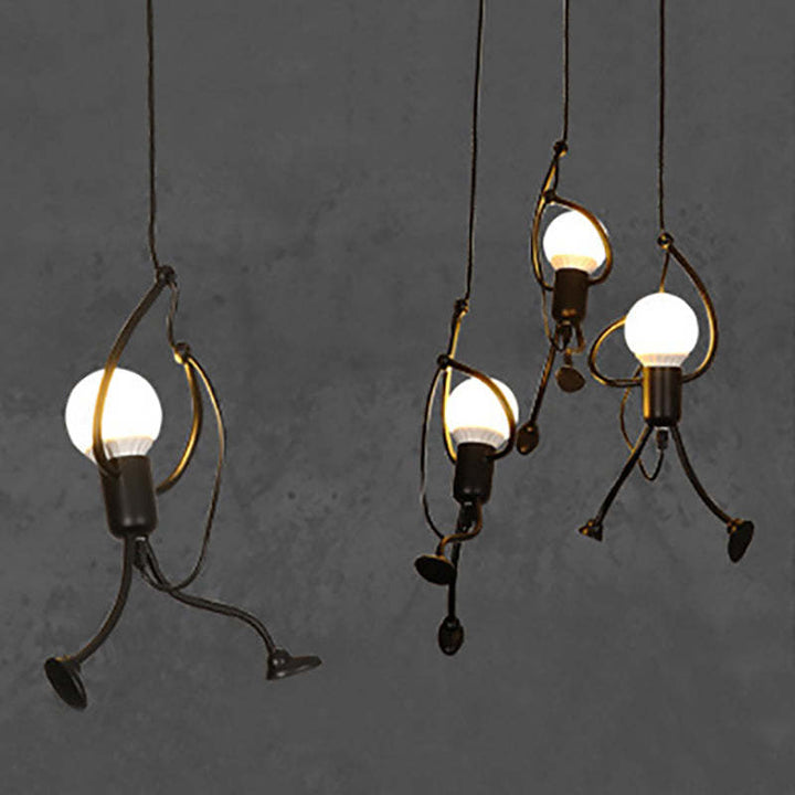 Lisslune | Retro Iron Man Pendant Light