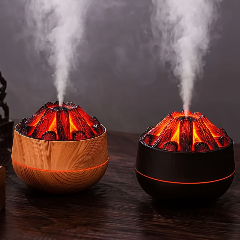 Lisslune | Fire Diffuser - Mini simulated charcoal fire air humidifier with realistic flame effect