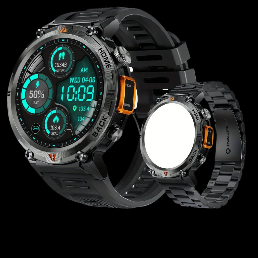 Lisslune | Leo - Tactical LED Fitness Smartwatch