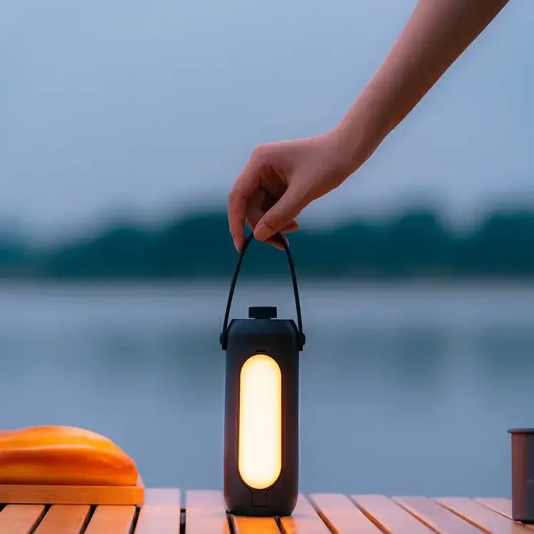 Lisslune | Portable Rechargeable Camping Lantern | 180-Hour Battery Life, SOS Function & Lightweight Design for Outdoor Adventures