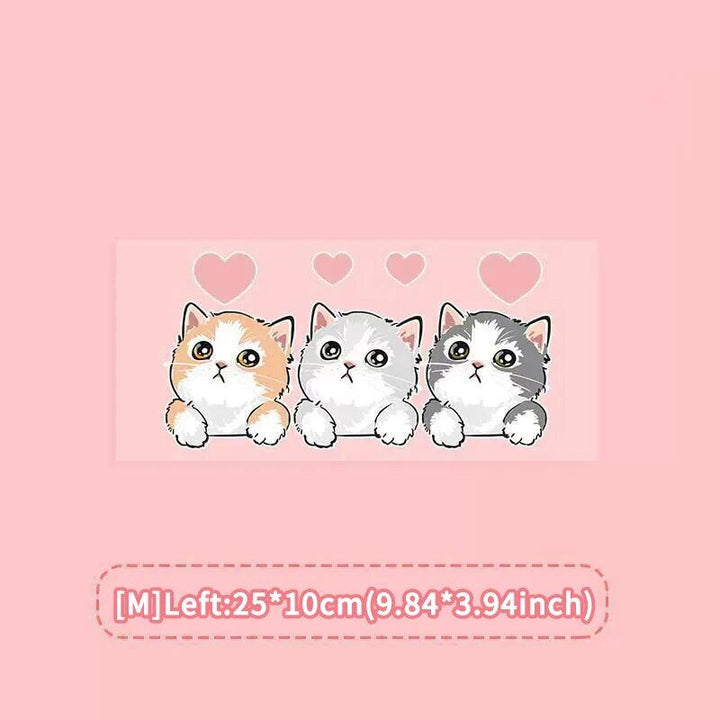 Lisslune | Cute cartoon mouse stickers for car