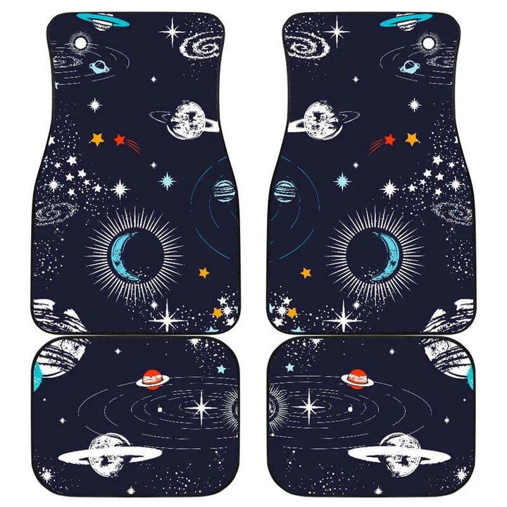 Lisslune | Galactic Outer Space Car Mats