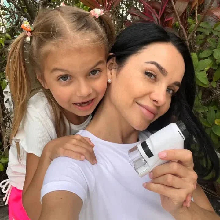 Lisslune | ExplorerLens – Portable microscope for kids – 60x–120x zoom – Discover & learn everywhere