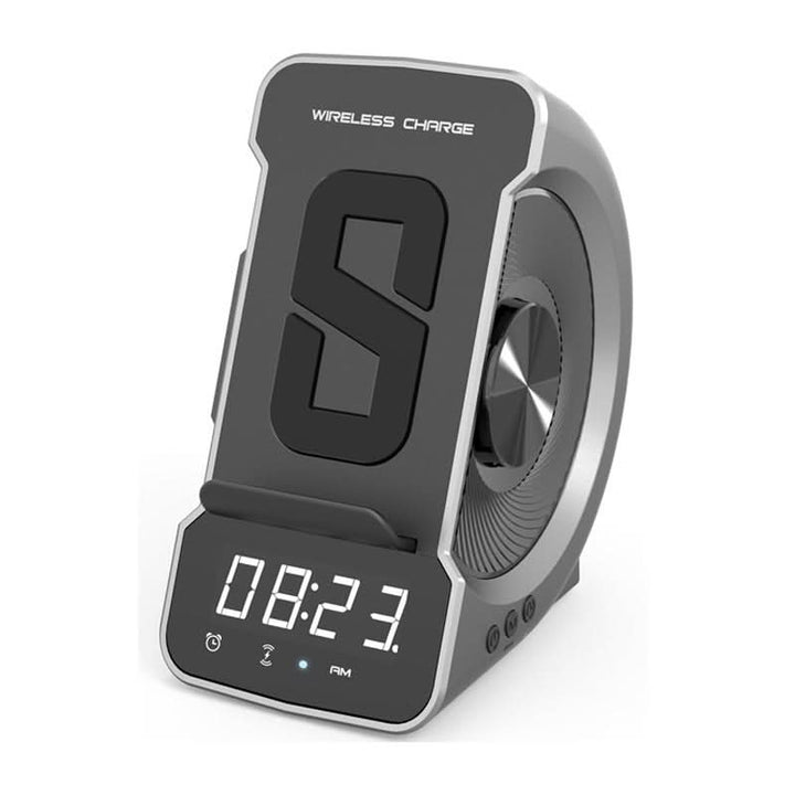 Lisslune | BRYN - Alarm clock with portable speaker and wireless charger