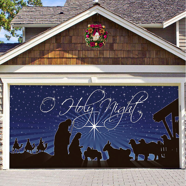 Lisslune | Christmas Carsge Door Banner Ornament