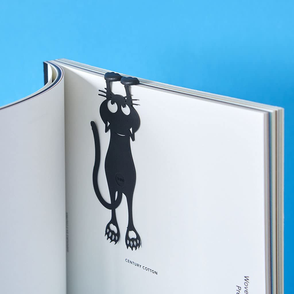 Lisslune | Curious Cat Bookmark- Locate Reading Progress With Cute Cat Paws