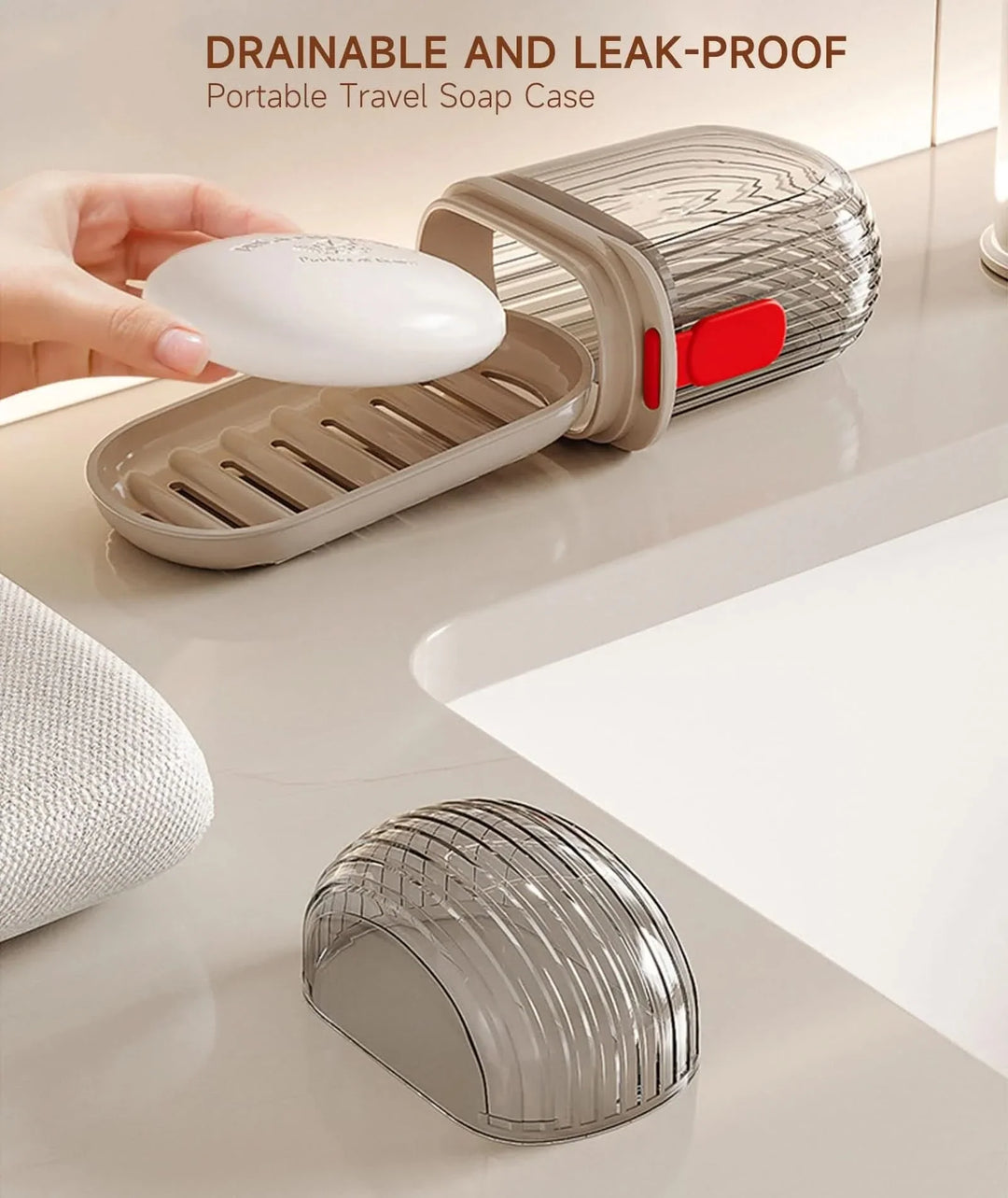 Lisslune | Travel soap holder for effortless hygiene on the go