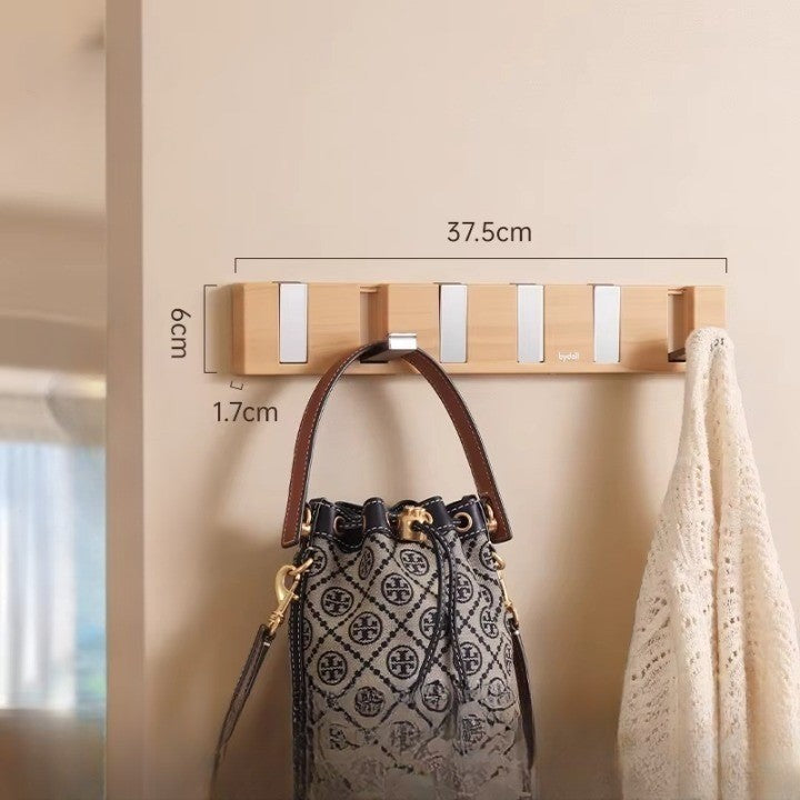 Lisslune | Pull & Hang Minimalist Wooden Wall Hanger