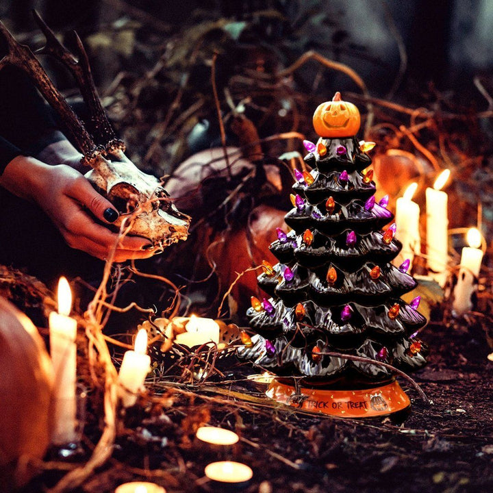 Lisslune | Halloween Colored lights Christmas Tree