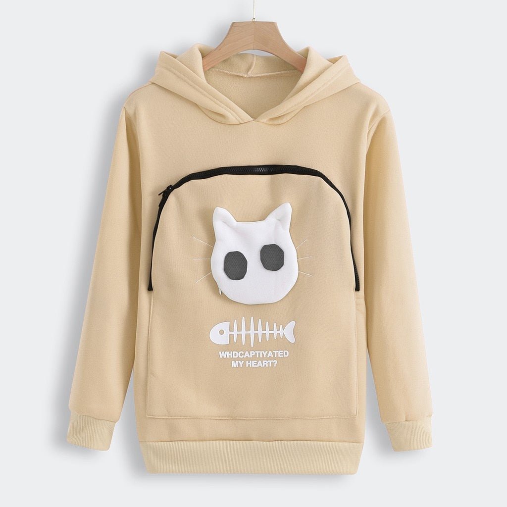 Lisslune | Cat Lovers Hoodie Cuddle Pouch